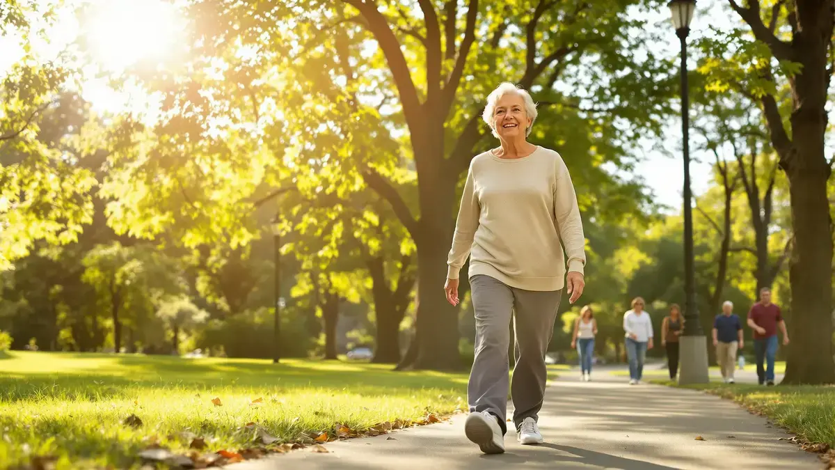Je hoeft na je 45e niet meer 10.000 stappen per dag te lopen om fit te blijven, dit is de ideale duur